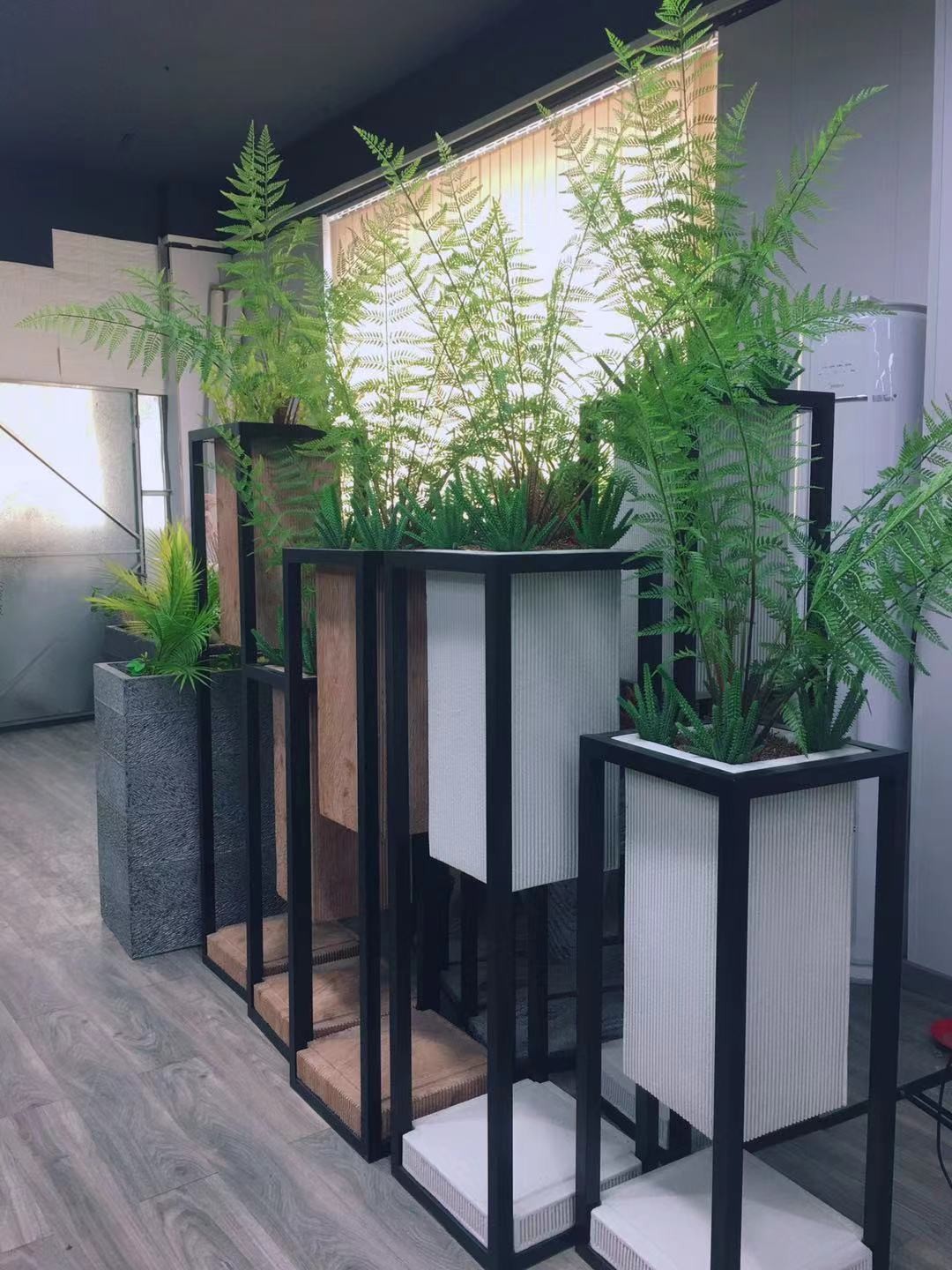 四方高低花架